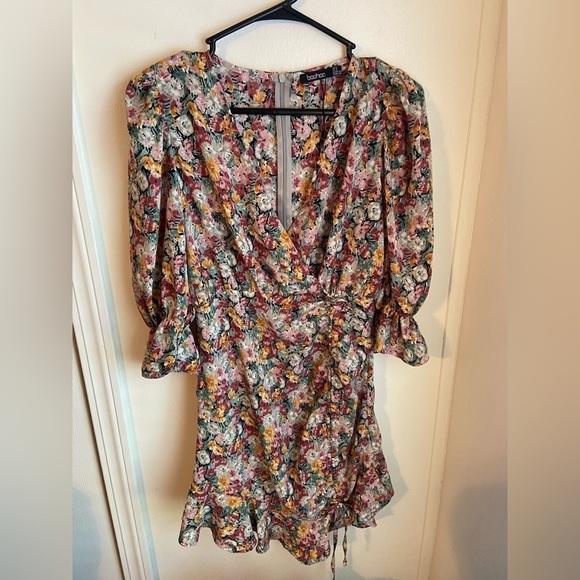 BOOHOO Floral Summer Dress!😍 new - Picture 3 of 11
